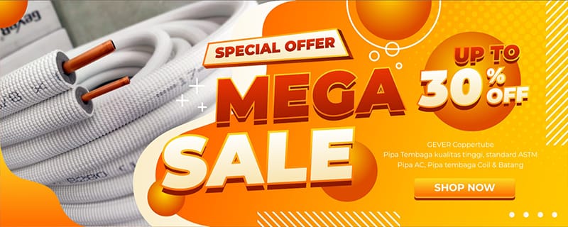 Shopee GEVER Coppertube