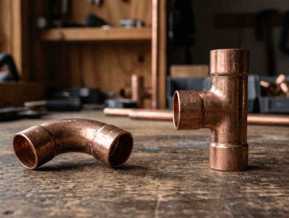 Jangan Salah! Ini Perbedaan Copper Fitting Elbow dan Tee pada Instalasi AC