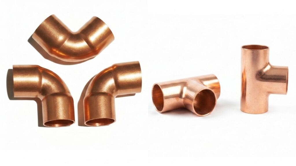 Copper Fitting Elbow & Tee