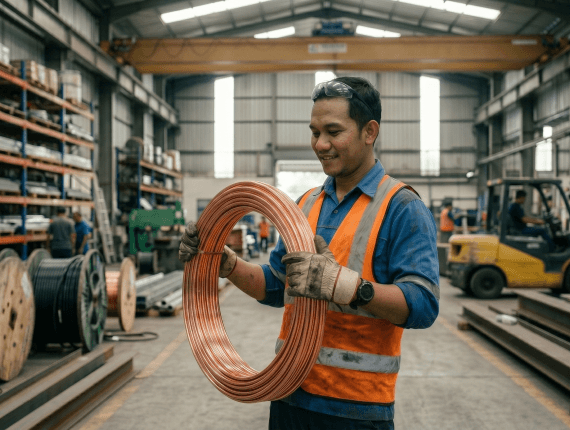 Mengapa Tembaga Menjadi Pilihan Utama dalam Material Industri?