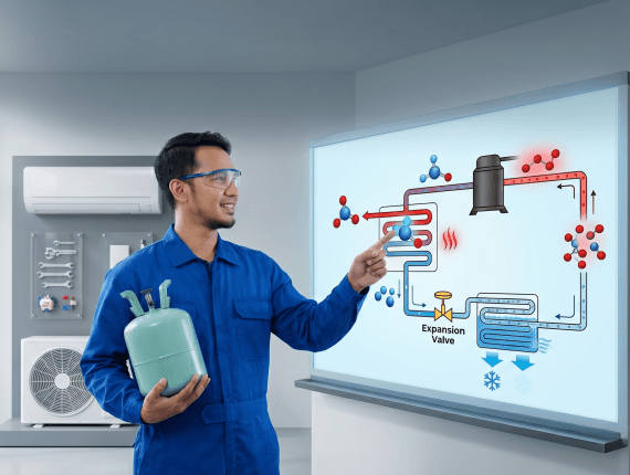 Apa Itu Refrigerant? Kenali Fungsi dan Perannya pada Sistem Pendingin