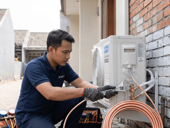 Perlukah Mengganti Pipa Tembaga Saat Ganti Unit AC Baru?
